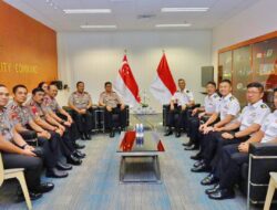 Polda Kepri Perkuat Kerja Sama Keamanan Laut dengan MARSEC dan Information Fusion Center Singapura