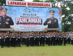 Polda Kepri Gelar Upacara Peringatan Hari Pahlawan ke-80 Tahun 2025