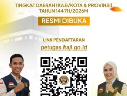 NEWS BLITZ : Pendaftaran Petugas Haji Tingkat Daerah Resmi Dibuka 22 November 2025, Daftar Secara Online Disini