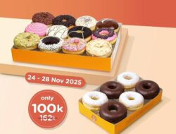 NEWS BLITZ: Promo JCO di Batam, Beli 1 Lusin Gratis 1/2 Lusin Donat Selama 24–28 November