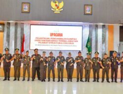 Kajati Kepri Lantik 6 Pejabat Baru, Tekankan Profesionalisme dan Integritas