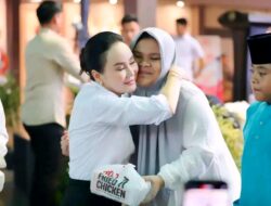 Sambil Serahkan Bantuan, Wakil Wali Kota Batam Li Claudia Chandra Dengarkan Curahan Hati Anak Yatim