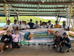 BPJS Ketenagakerjaan dan Komunitas Jurnalis Kepri Gelar Media Gathering dan Mancing Bersama di Piayu Laut