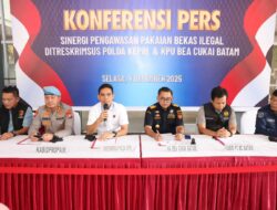 Polda Kepri Jerat Lima Pelaku Penyelundupan Pakaian Bekas di Batam, Terancam Penjara 8 Tahun dan Denda Rp5 Miliar