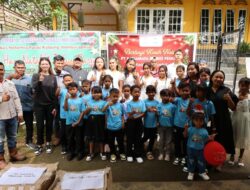 Natal Penuh Kasih, PT Batamraya Sukses Perkasa (Panbil Group) Rangkul Ratusan Anak Pulau Kubung dan Todak