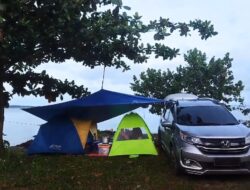 Pantai Tegar Bahari Galang, Destinasi Favorit untuk Camping Campervan Bersama Keluarga