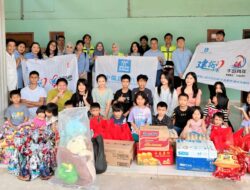 PT China State Construction Overseas Development Shanghai–Luxshare Project Gelar Bakti Sosial di Panti Asuhan Sinar Batam