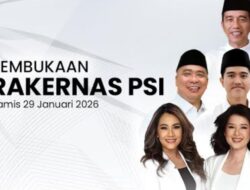LIVE STREAMING: Rakernas PSI Dibuka di Makassar, Usung Semangat Politik Terbuka dan Kerja Nyata