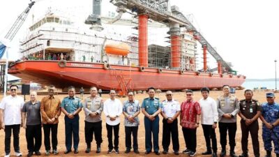 Amsakar Bangga, Kapal FLF Permata Borneo 1 Buatan PT Bahtera Bahari Shipyard Batam Resmi Diluncurkan