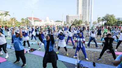 Panbil Wellness Weekend di Batam Center, Ratusan Warga Padati Lapangan Engku Putri