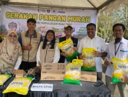Dari Beras hingga Minyak Kita, Bulog Batam dan Tanjung Pinang Hadir di Gerakan Pangan Murah Kepri 2026