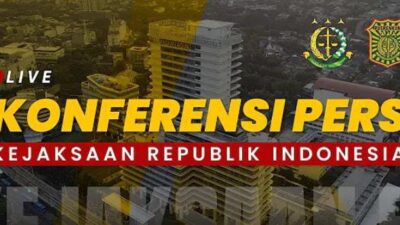 LIVE STREMING : Tiba – Tiba Kejaksaan RI Gelar Konferensi Pers, Ada Apa?