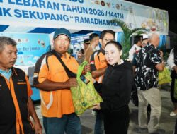 Pastikan Arus Mudik Berjalan Lancar, Amsakar-Li Claudia Pantau Arus Mudik Lebaran