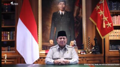 Ucapkan Selamat Idulfitri 1447 H, Presiden Prabowo Ajak Perkuat Persatuan dan Bangun Indonesia Lebih Kuat