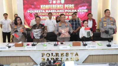 Amsakar Apresiasi Jajaran Polda Kepri Atas Pengungkapan Kasus Pencurian Fasilitas Umum