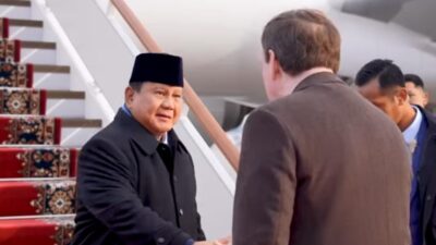 Presiden Prabowo Tiba di Moskow, Perkuat Kemitraan Strategis Indonesia–Rusia di Tengah Dinamika Global