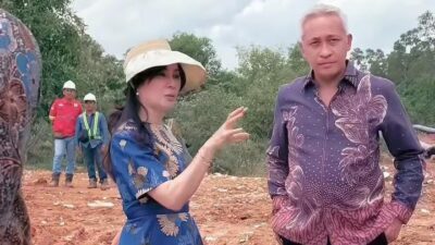 Langkah Nyata Atasi Krisis Air, Li Claudia Turun Langsung Cek Proyek Pipa Air