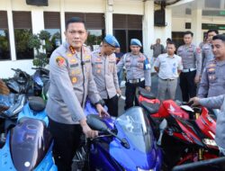 Penertiban Balap Liar dan Knalpot Brong, Polresta Barelang Amankan 102 Kendaraan