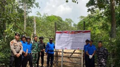 Penertiban Tambang Pasir Ilegal di Dekat Bandara Hang Nadim Batam, 110 Personel Tim Gabungan Dikerahkan