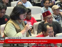 LIVE STREAMING: Pimpinan DPR RI Terima Audiensi Massa Aksi Hari Buruh