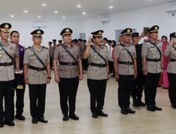 Kapolresta Barelang Pimpin Sertijab Sejumlah Pejabat dan Lantik Kapolsek Bandara Hang Nadim