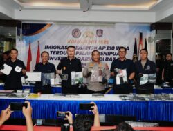 TERBONGKAR!, Apartemen di Batam Jadi Markas Scam Internasional, 210 WNA Diamankan Imigrasi Batam