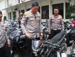 Polresta Barelang Tindak 262 Pelanggar, Mayoritas Pelajar SMP-SMA, 198 Motor Knalpot Brong Diamankan