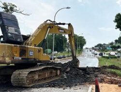 BP Batam Gerak Cepat Perbaiki Jalan Rusak di Atas Terowongan Pelita