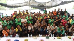 Ojol Batam Ketiban Rezeki, Polresta Barelang Bagikan 400 Botol Oli dan Cuci Kendaraan secara Gratis