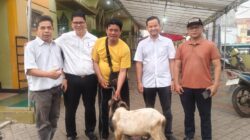 Momentum Idul Adha, Gereja HKBP Batam Centre Tunjukkan Harmoni Serahkan Hewan Kurban