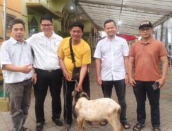 Momentum Idul Adha, Gereja HKBP Batam Centre Tunjukkan Harmoni Serahkan Hewan Kurban