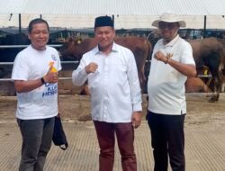 Komunitas Jurnalis Kepri Sembelih 1 Sapi dan 1 Kambing saat Idul Adha