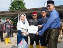 Li Claudia Chandra Serahkan Hewan Kurban Bantuan Presiden Prabowo untuk Masyarakat Batam