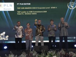 PLN Batam Raih Penghargaan TOP CSR Awards 2026 dan TOP Leader on CSR Commitment 2026
