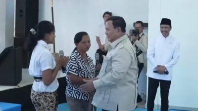 Presiden Prabowo Tinjau Sekolah Rakyat di Tabanan Bali, Tekankan Pentingnya Hidup Rukun dan Sopan Santun