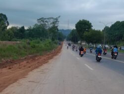 DUH!, Jalan Ahmad Yani Batam Dipenuhi Tanah Proyek, Pengendara Keluhkan Debu dan Risiko Kecelakaan