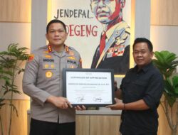 Terkait Ini, Polresta Barelang Borong Penghargaan dari Grab Indonesia