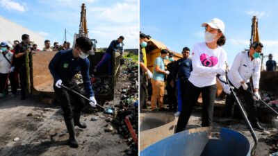 Amsakar dan Li Claudia Turun Tangan Bersihkan Sampah pada Hari Lingkungan Hidup Sedunia 2026