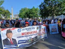 Ribuan Pelajar dan Guru di Batam Pawai Dukung Keberlanjutan Program MBG
