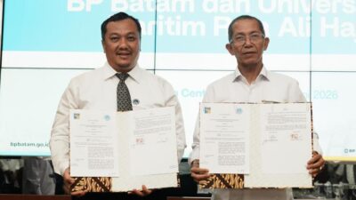 Jalin Kerja Sama Riset dan Kajian Kemaritiman, BP Batam Teken MoU dengan UMRAH