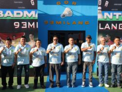 Kapolda Kepri Resmikan GOR Gemilang dan Buka Kejuaraan Badminton Kapolda Kepri Cup 2026