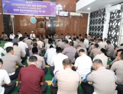 Polresta Barelang Gelar Istighosah dan Doa Lintas Agama Sambut Hari Bhayangkara Ke-80