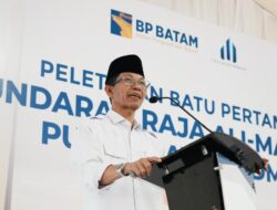 Tingkatkan Estetika Kota, Kepala BP Batam Mulai Bangun Bundaran Raja Ali Marhum Pulau Bayan