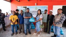 PT Batamraya Sukses Perkasa Salurkan 150 Paket Sembako, Warga Relokasi Pulau Ngenang Kembali Terbantu