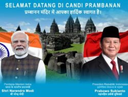 LIVE STREAMING: Presiden Prabowo dan PM Narendra Modi Kunjungi Candi Prambanan, Perkuat Ikatan Budaya Indonesia-India