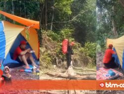 Camping di Tepi Danau Hutan Batam, Cara Wartawan Melepas Penat Sambil Tetap Berkarya