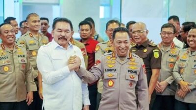 Momen Keakraban Kapolri dan Jaksa Agung, Listyo: Polri dan Kejaksaan Satu Keluarga Besar
