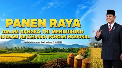 LIVE STREAMING: Presiden Prabowo Hadiri Panen Raya Ketahanan Pangan TNI di Malang