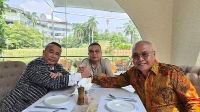 PWI dan Hotman Paris Berdamai, Momen Silaturahmi Diunggah Sufmi Dasco Ahmad