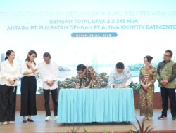 PLN Batam–Altiva Tandatangani  PJBTL 2 x 345 MVA, Dorong Batam Jadi Pusat Data Center Indonesia